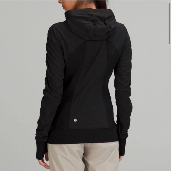 Lululemon Black Dance Studio Reversible Full Zip Hooded Jacket - Picture 5 of 11